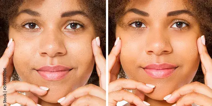 woman standing outside