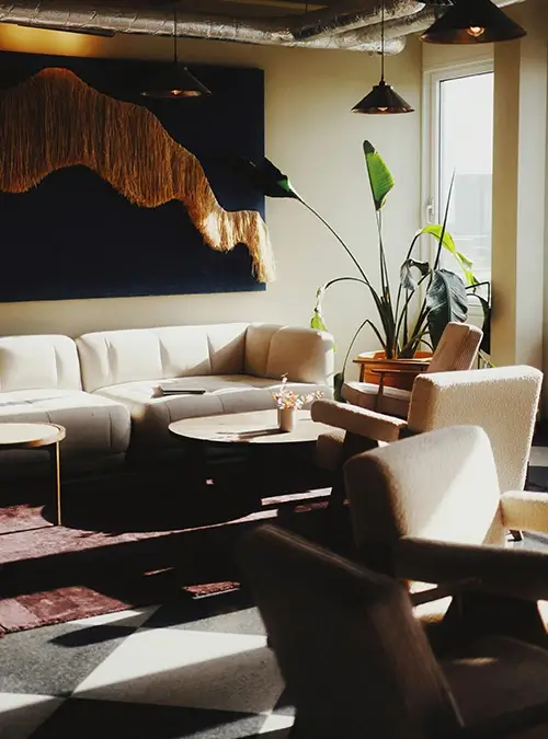 Lounge area